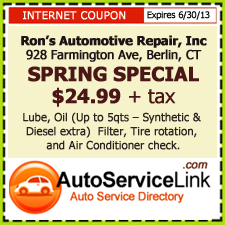 Auto Coupon Berlin CT
